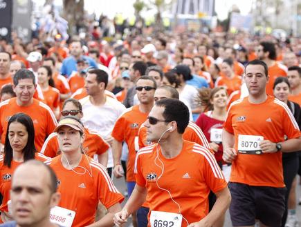 מרתון תל אביב (אמיר לוי) (צילום: מערכת ONE)