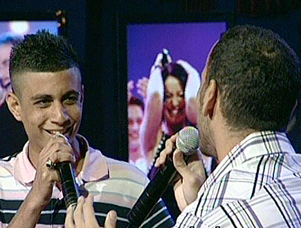 נועם ושאולי שרים במרוקאית (תמונת AVI: כוכב נולד)