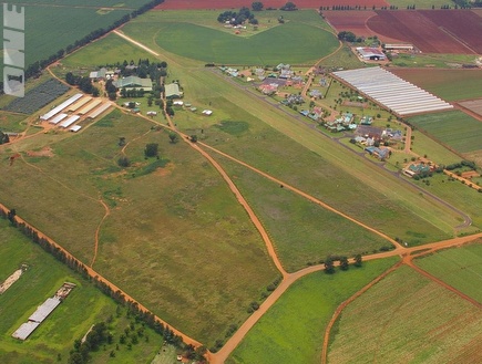 מבט על החווה מהאוויר (ONE) (צילום: מערכת ONE)
