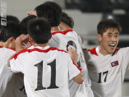 נבחרת צפון קוריאה (רויטרס)
