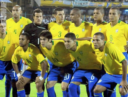 נבחרת ברזיל (רויטרס) (צילום: מערכת ONE)