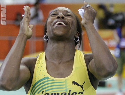 ורוניקה קמפבל בראון. תוצאת השנה בעולם ב-200 מטרים (רויטרס) (צילום: מערכת ONE)