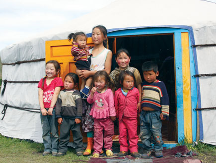 מקומיים מונגוליה (צילום: אריה דהן, טבע הדברים)