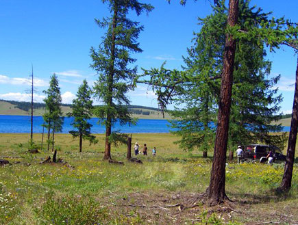 אגם מונגוליה (צילום: האתר הרשמי)