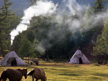 מחנה נוודים מונגוליה (צילום: האתר הרשמי)