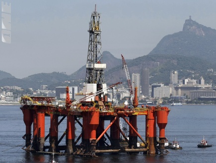 קידוחי נפט בברזיל (רויטרס) (צילום: מערכת ONE)