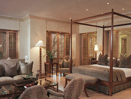 חדר מלון סכסון יוהנסבורג דרום אפריקה (צילום: האתר הרשמי)