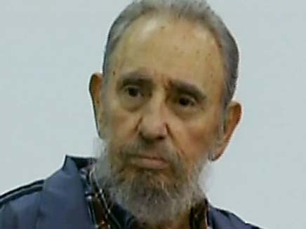 פידל קסטרו (צילום: הטלוויזיה הקובנית)