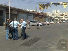 זירת הרצח בנצרת (צילום: חדשות 2)