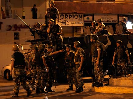 צבא לבנון, הערב (צילום: AP)
