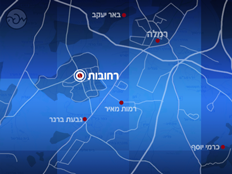 מפת הפיצוץ (צילום: חדשות 2)