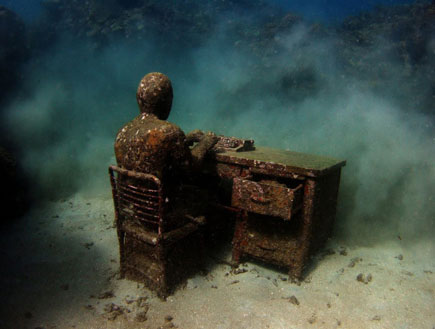 פסלים מתחת למים 8 (צילום: האתר הרשמי)