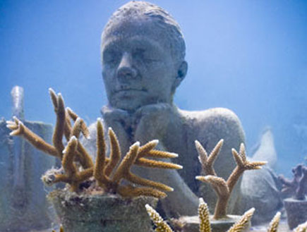 פסלים מתחת למים 5 (צילום: האתר הרשמי)