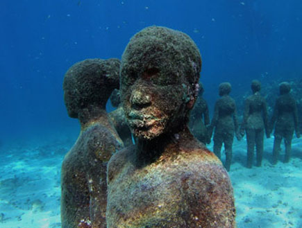 פסלים מתחת למים10 (צילום: האתר הרשמי)