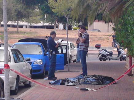שוטר ירה למוות בגנב רכב בתל אביב (צילום: עזרי עמרם)