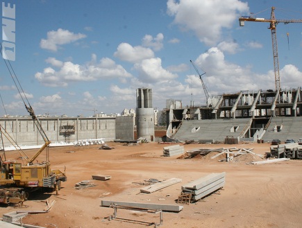 האצטדיון החדש בנתניה (תומר גבאי) (צילום: מערכת ONE)