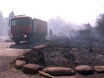 כוחות ההצלה השתלטו על האש. ארכיון (צילום: חדשות 2)