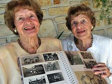 התאומות המבוגרות בעולם (צילום: telegraph)