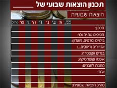 טבלת דמי הכיס (צילום: חדשות 2)