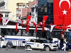 פיגוע באיסטנבול, טורקיה (צילום: חדשות 2)