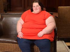 המתבגרת הכי שמנה בבריטניה (צילום: דיילי מייל)