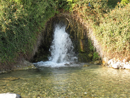 עין איוב (צילום: רשות הטבע והגנים)