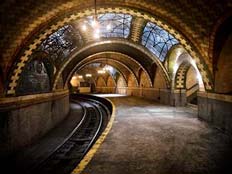 תחנת רכבת סודית בניו-יורק (צילום: יאהו)