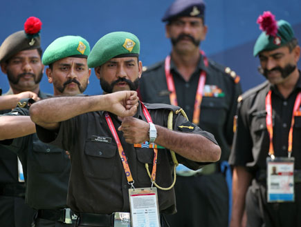 חיילים הודים (צילום: Graham Crouch, GettyImages IL)