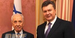 פרס עם נשיא אוקראינה. ישראל תעזור לאבטח (צילום: מערכת ONE)