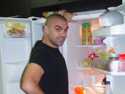 המקרר של אלקנה ביטון (צילום: mako)