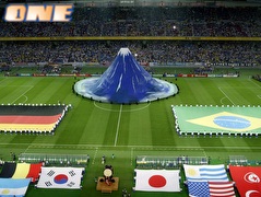 אצטדיון יוקוהמה בו נערך הגמר ב-2002 (רויטרס) (צילום: מערכת ONE)