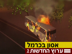 שלב אחר שלב: כך אירע האסון בכרמל (צילום: חדשות 2)