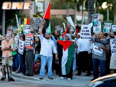 מחאה פרו פלסטינית נגד ישראל (GettyImages) (צילום: מערכת ONE)