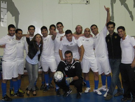 הקבוצה המנצחת, מכללת קרית אונו (צילום: מערכת ONE)