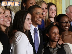 בנות קונטיקט עם נשיא ארה