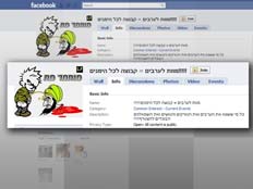 קבוצה נגד ערבים בפייסבוק (צילום: חדשות 2)