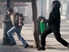 המהומות בתוניסיה. פתחו את גל המהפכות (צילום: רויטרס)