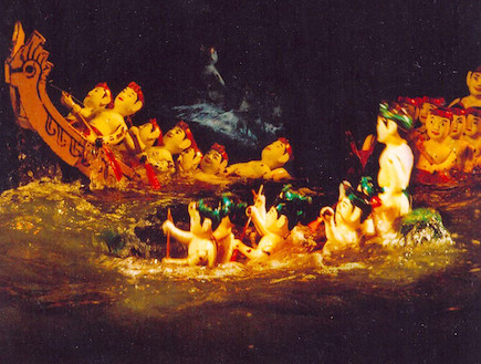בובות מים בסירה ויאטנם (צילום: האתר הרשמי)