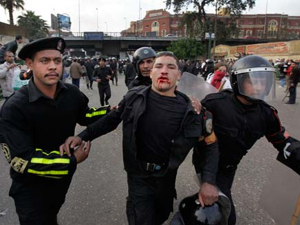 הפגנות במצרים (צילום: חדשות 2)