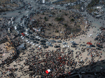 מצרים, תחריר (צילום: AP)