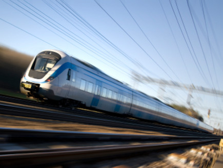 רכבת מהירה (צילום: istockphoto)
