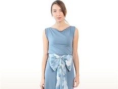 שמלה כחולה (צילום: styleriver)