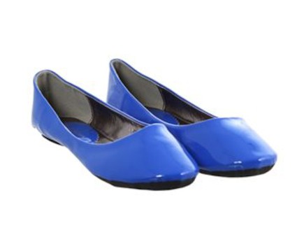 נעליים כחולות (צילום: styleriver)