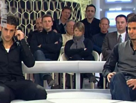 אוחיון וביטון בטלוויזיה הבלגית (צילום מסך) (ONE) (צילום: מערכת ONE)