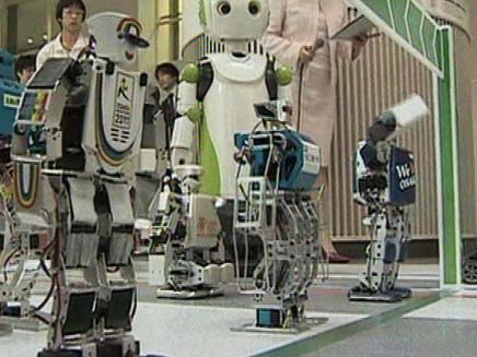 רובוטים, תערוכה, יפן (צילום: חדשות 2)