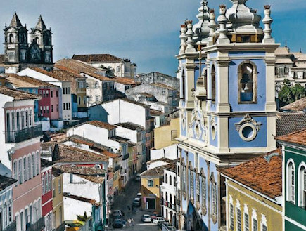 שכונת פלוריניו סלבדור ברזיל (צילום: תמר מצפי, גלובס)