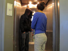 חשוד שארב לנערות במעלית, אילוסטרציה (צילום: דניאל נחמיה, חדשות 2)