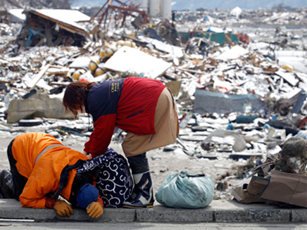 אסון ביפן (צילום: רויטרס)