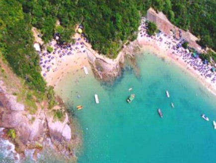 חוף אריאל דאג'ודה ברזיל (צילום: האתר הרשמי)