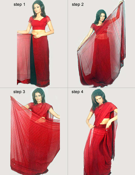 סארי הודו - תלבושות מסורתיות (צילום: האתר הרשמי)